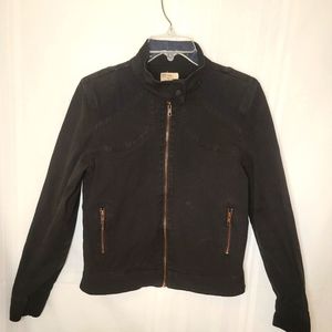 Trademark Tulle Original Clothing Fitted Jacket Black Size L